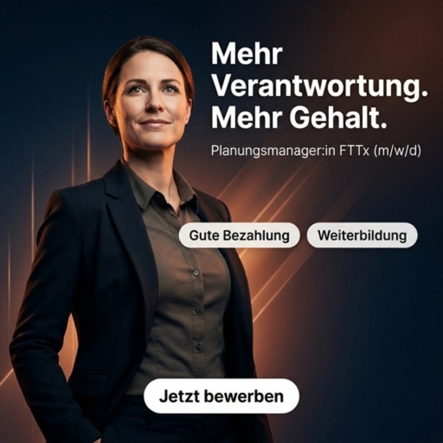 Anzeigenmotiv: Mehr Verantwortung. Mehr Gehalt.